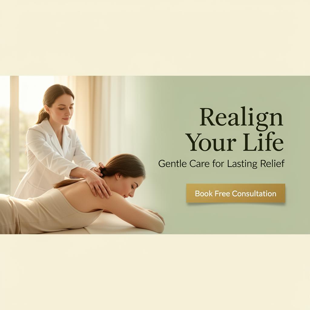 Chiropractor banner ad — Realign Your Life