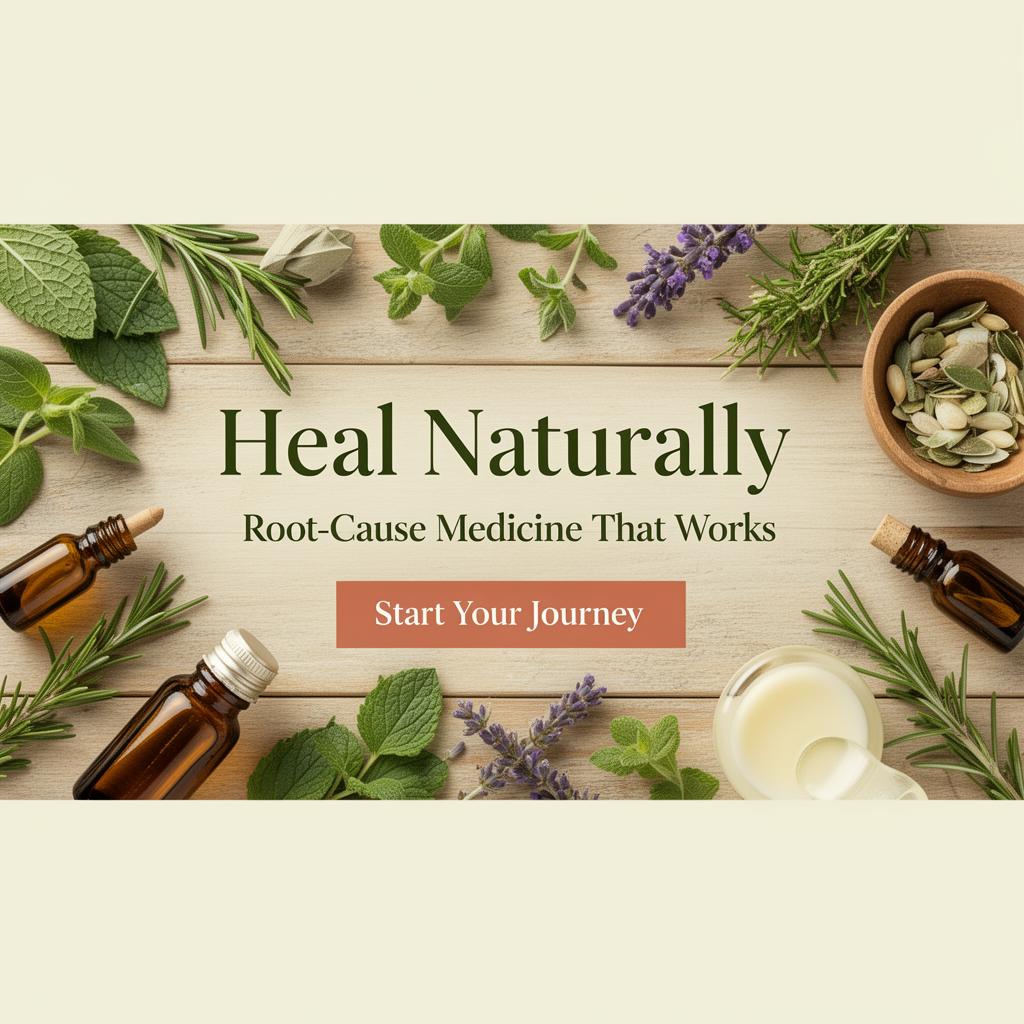 Naturopath banner ad — Heal Naturally